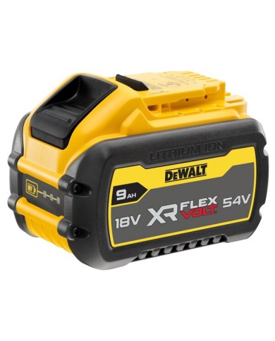 DeWALT DCB547-XJ Batteria 18V / 54V 9AH FLEXVOLT DeWALT DCB547-XJ Batteria 18V / 54V 9AH FLEXVOLT