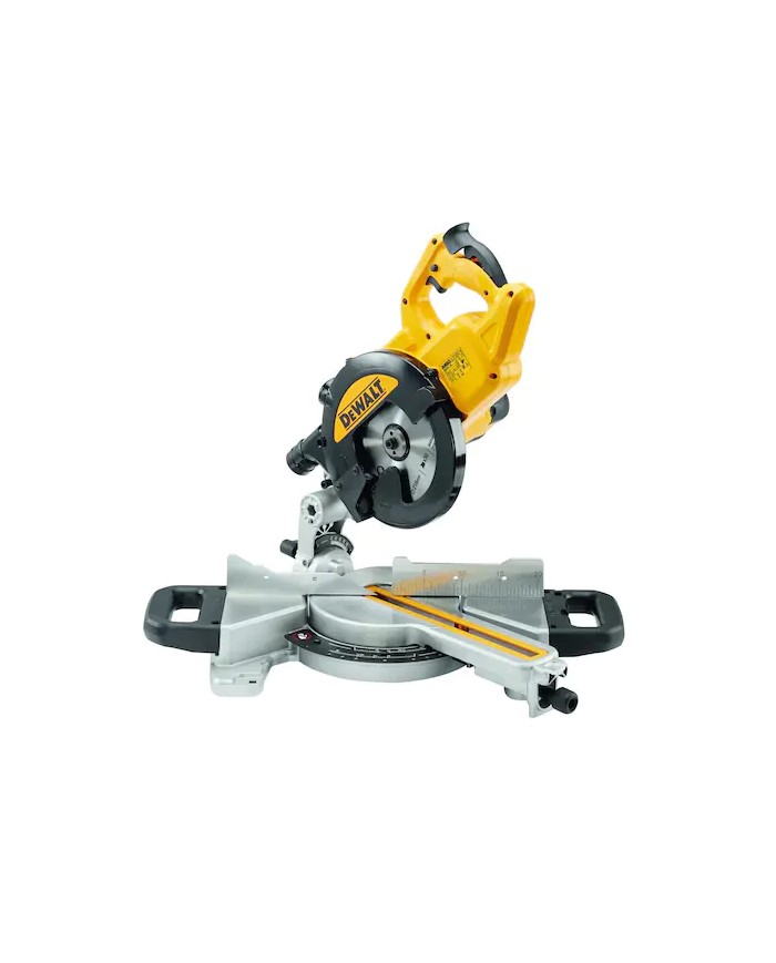 DeWALT DWS774-QS | Troncatrice radiale 216mm 1400W + Sistema tracciatura XPS