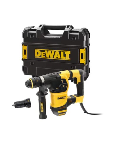 DeWALT D25334K-QS | Tassellatore SDS-Plus a "L" , 30mm 3.5J 950W, Doppio mandrino DeWALT D25334K-QS | Tassellatore SDS-Plus a "L" , 30mm 3.5J 950W, Doppio mandrino