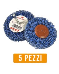 3M Scotch Brite ™ 7100093975 Spazzola per Avvitatore e Smerigliatrice Assiale CLEAN STRIP CG-ZS D.100X13 - 5 PEZZI 3M Scotch Brite ™ 7100093975 Spazzola per Avvitatore e Smerigliatrice Assiale CLEAN STRIP CG-ZS D.100X13 - 5 PEZZI