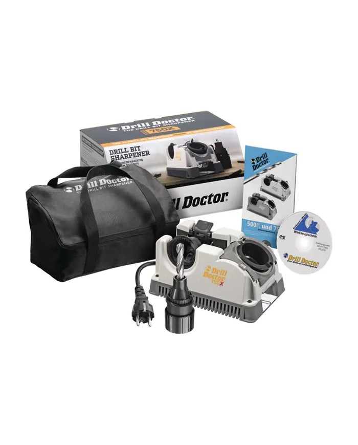 Drill Doctor 750x Affila Punte Trapano Professionale per punte da 2 a 19 mm Drill Doctor 750x Affila Punte Trapano Professionale per punte da 2 a 19 mm