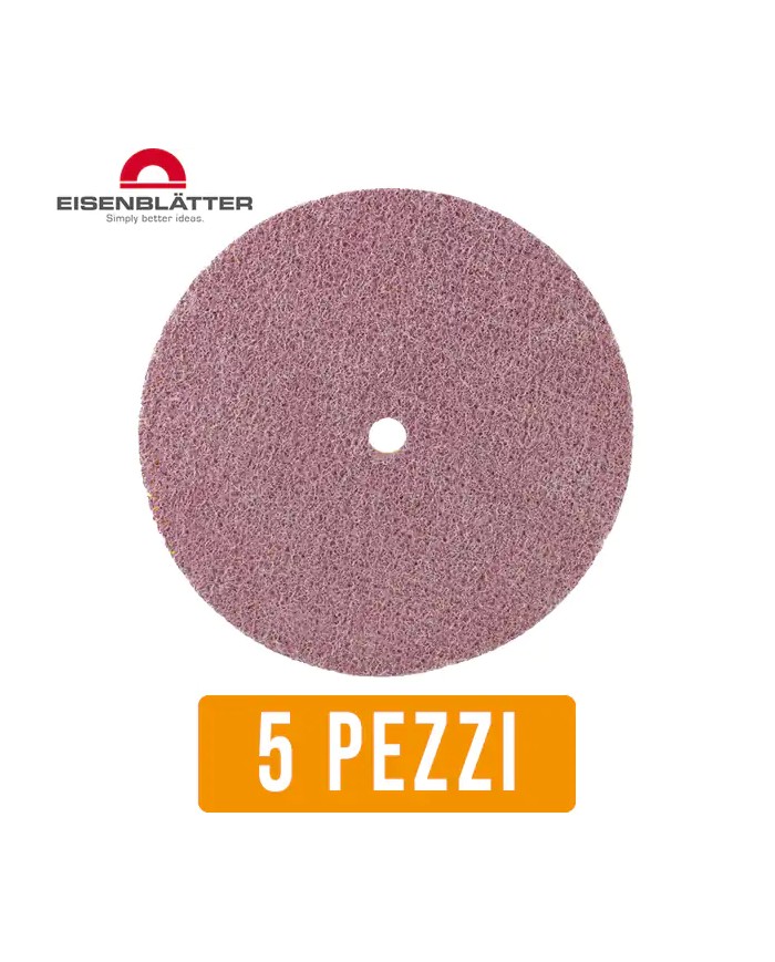 DISCO FIX Ø 115 mm Eisenblätter 80718 Lucidatura Inox Brightex BERRY | 5 PEZZI DISCO FIX Ø 115 mm Eisenblätter 80718 Lucidatura Inox Brightex BERRY | 5 PEZZI