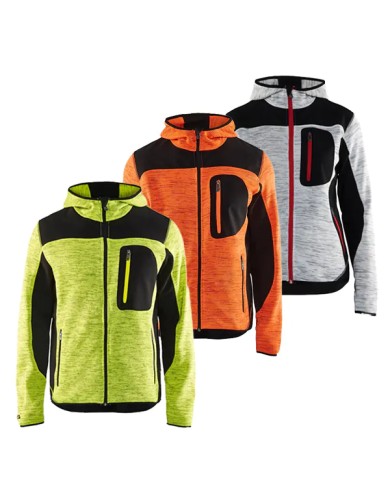 BLAKLADER 4930 Giacca a Maglia con Cappuccio BLAKLADER 4930 Giacca a Maglia con Cappuccio
