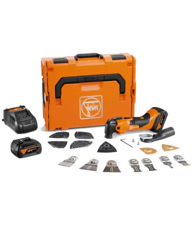 MultiMaster a Batteria FEIN AMM 500 PLUS 4AH AS, 18V AmpShare [ 7129386 ]