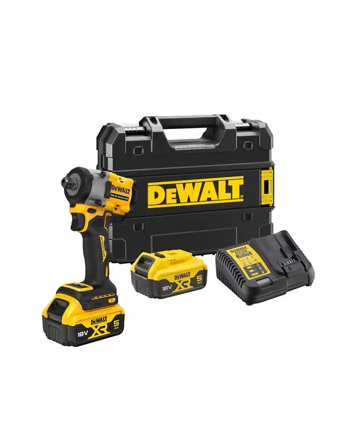DeWALT DCF922 | Avvitatore a Impulsi compatto 18V XR, 406Nm, Valigetta TSTAK