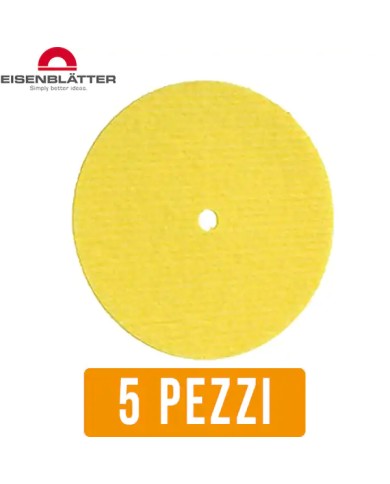 DISCO FIX Ø 115 mm Eisenblätter 80719 Lucidatura a Specchio Inox Brightex SUN | 5 PEZZI DISCO FIX Ø 115 mm Eisenblätter 80719 Lucidatura a Specchio Inox Brightex SUN | 5 PEZZI