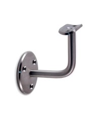 Reggicorrimano a Muro Acciaio Inox FISSO - Sella per Tubo Ø 42,4 | AISI 304 Satinato