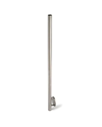 Montanti Acciaio Inox per Balaustre. TUBO Ø 42,4 x 2 mm H. 1200 mm Fissaggio laterale | AISI 304 - Liscio Senza supporti Montanti Acciaio Inox per Balaustre. TUBO Ø 42,4 x 2 mm H. 1200 mm Fissaggio laterale | AISI 304 - Liscio Senza supporti