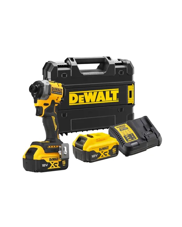 DeWALT DCF850 | Avvitatore ad impulsi compatto XR 18V, Brushless, 205 Nm, 3 Velocità, 1/4, TSTAK DeWALT DCF850 | Avvitatore ad impulsi compatto XR 18V, Brushless, 205 Nm, 3 Velocità, 1/4, TSTAK