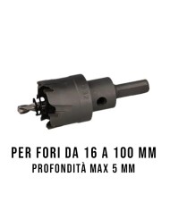 Fresa a Tazza ai Carburi di Tungsteno, Ø 16 – 100 mm, Profondità 5 mm | ProFIT HM Cutter Fresa a Tazza ai Carburi di Tungsteno, Ø 16 – 100 mm, Profondità 5 mm | ProFIT HM Cutter