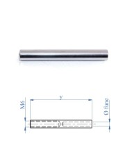 Terminale a pressione per Cavo Acciaio Inox Filettato Femmina M.6 Destro | AISI 316 Terminale a pressione per Cavo Acciaio Inox Filettato Femmina M.6 Destro | AISI 316