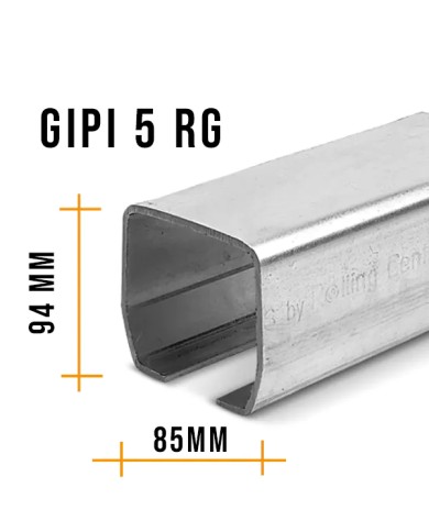 Binario per Cancello Scorrevole Autoportante, 94x85 x5 mm - 3 Mt | Rolling Center GIPI 5 RG Binario per Cancello Scorrevole Autoportante, 94x85 x5 mm - 3 Mt | Rolling Center GIPI 5 RG