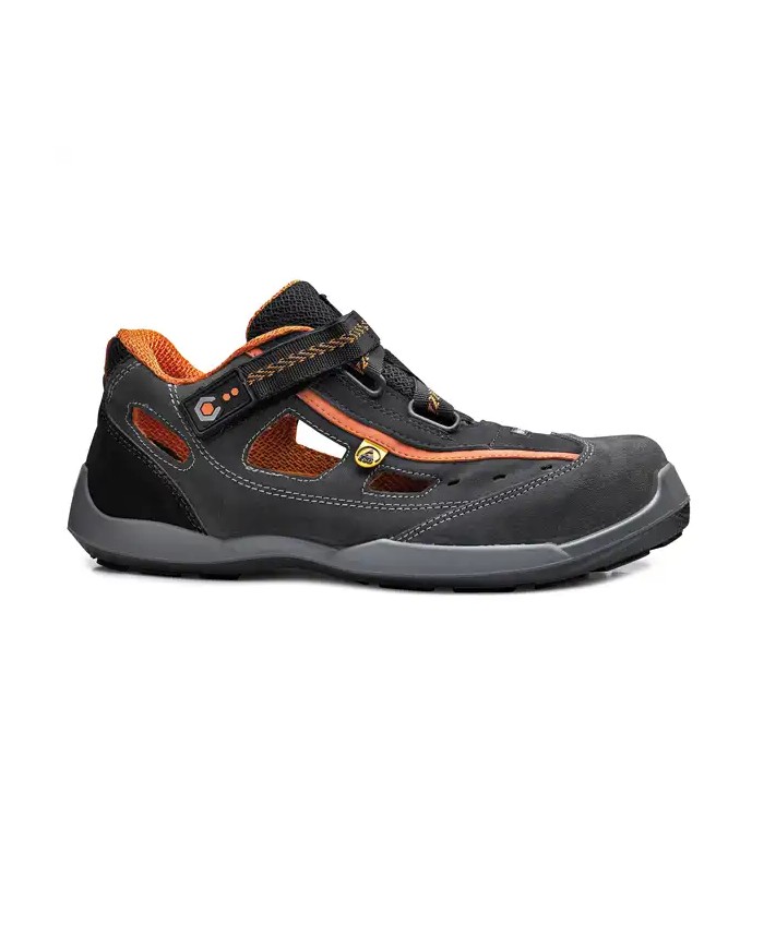 Sandali Antinfortunistici BASE Protection Aerobic CA-B0617-CWE | Grigio - Arancione Sandali Antinfortunistici BASE Protection Aerobic CA-B0617-CWE | Grigio - Arancione