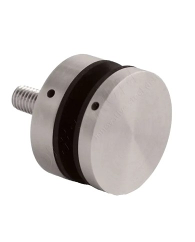 Fissaggio Puntuale Ø 52 mm, spessore 14mm, per VETRO 10 - 21.5 mm Wolfsgruber G0252140 | AISI 304 Satinato Fissaggio Puntuale Ø 52 mm, spessore 14mm, per VETRO 10 - 21.5 mm Wolfsgruber G0252140 | AISI 304 Satinato