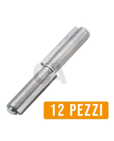 Cerniera a saldare, 2 ali corte, perno e rondella sfilabili, 12 Pezzi | Combi Arialdo 100P Cerniera a saldare, 2 ali corte, perno e rondella sfilabili, 12 Pezzi | Combi Arialdo 100P