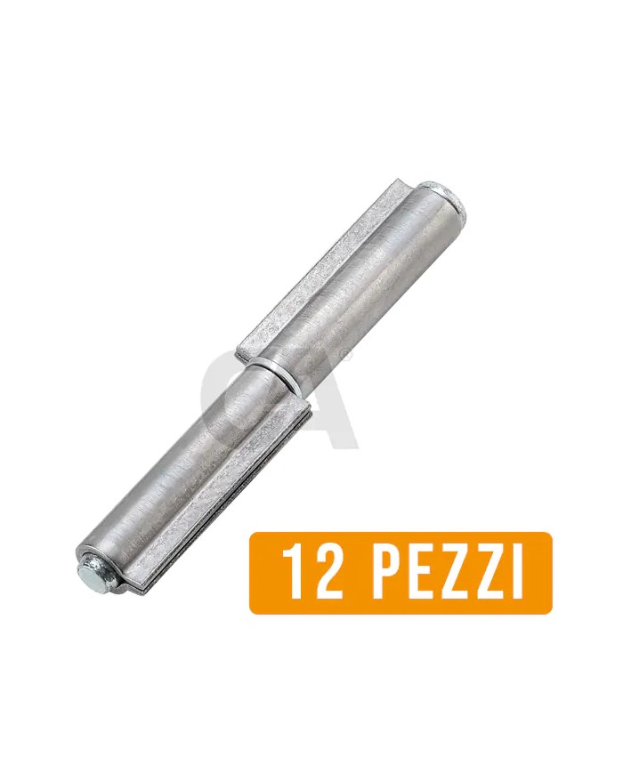 Cerniera a saldare, 2 ali corte, perno e rondella sfilabili, 12 Pezzi | Combi Arialdo 100P Cerniera a saldare, 2 ali corte, perno e rondella sfilabili, 12 Pezzi | Combi Arialdo 100P