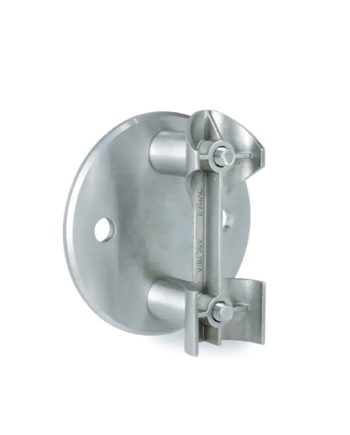 Ancoraggio Laterale INOX a Parete per Tubo Ø 42,4 X 2 mm | AISI304 Satinato Ancoraggio Laterale INOX a Parete per Tubo Ø 42,4 X 2 mm | AISI304 Satinato
