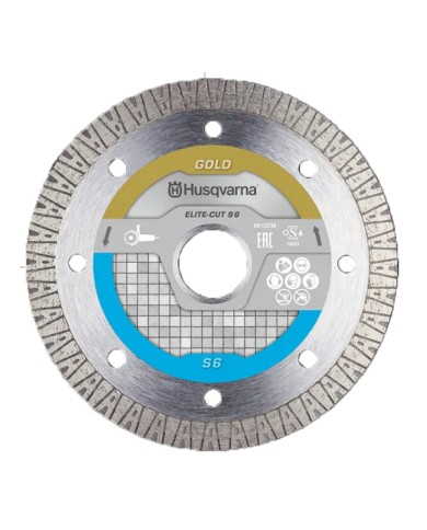 Disco Diamantato GRES PORCELLANATO e piastrelle | Husqvarna ELITE-CUT S6 Disco Diamantato GRES PORCELLANATO e piastrelle | Husqvarna ELITE-CUT S6