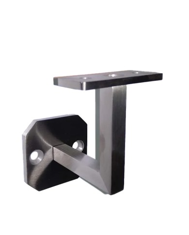 Reggicorrimano a Muro Acciaio Inox FISSO, Quadro, Sella piana | AISI 304 satinato Reggicorrimano a Muro Acciaio Inox FISSO, Quadro, Sella piana | AISI 304 satinato