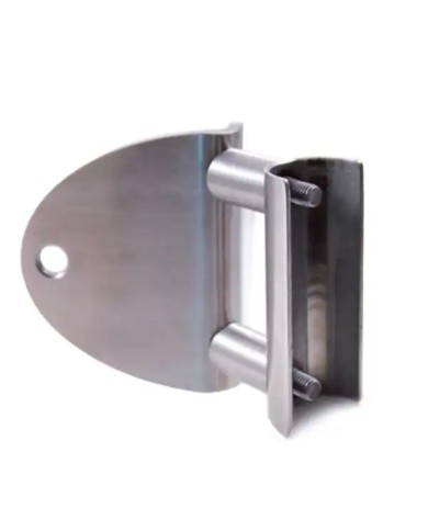 Ancoraggio Laterale a Parete per Tubo Ø 42,4 X 2 mm Angolo Esterno | Inox AISI304 Satinato Ancoraggio Laterale a Parete per Tubo Ø 42,4 X 2 mm Angolo Esterno | Inox AISI304 Satinato