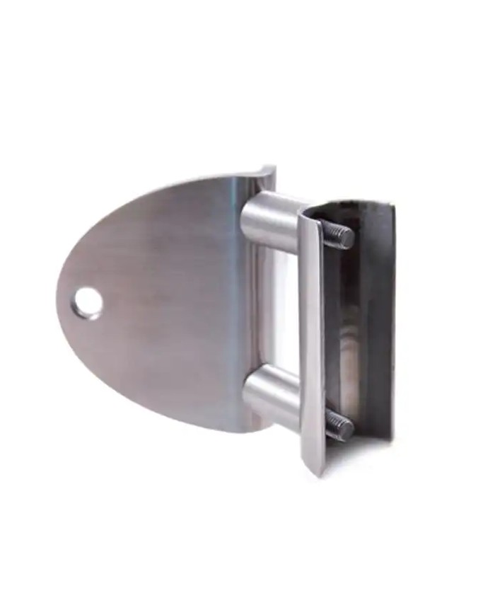 Ancoraggio Laterale a Parete per Tubo Ø 42,4 X 2 mm Angolo Esterno | Inox AISI304 Satinato Ancoraggio Laterale a Parete per Tubo Ø 42,4 X 2 mm Angolo Esterno | Inox AISI304 Satinato
