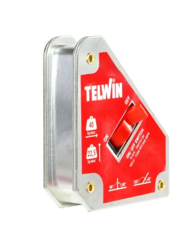 Squadra Magnetica Saldatura Professionale Switch ON/OFF TELWIN Squadra Magnetica Saldatura Professionale Switch ON/OFF TELWIN
