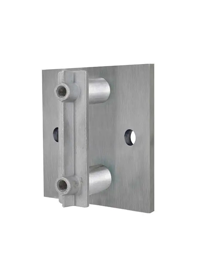 Ancoraggio Laterale INOX a Parete per  Scatolato da 30-40-50 mm | AISI304 Satinato Ancoraggio Laterale INOX a Parete per  Scatolato da 30-40-50 mm | AISI304 Satinato