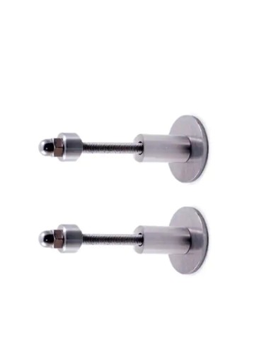 Ancoraggio Laterale INOX a Parete in 2 pezzi per  Tubo Ø 42,4 X 2 mm | AISI304 Satinato Ancoraggio Laterale INOX a Parete in 2 pezzi per  Tubo Ø 42,4 X 2 mm | AISI304 Satinato