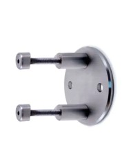 Ancoraggio Laterale a Parete INOX per Tubo Ø 42,4 X 2 mm Fissaggi Passanti| AISI304 Satinato Ancoraggio Laterale a Parete INOX per Tubo Ø 42,4 X 2 mm Fissaggi Passanti| AISI304 Satinato