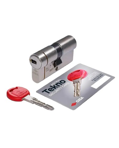 Cisa Astral Tekno, Doppio Cilindro Europeo di sicurezza, Frizionato, Chiave protetta Cisa Astral Tekno, Doppio Cilindro Europeo di sicurezza, Frizionato, Chiave protetta