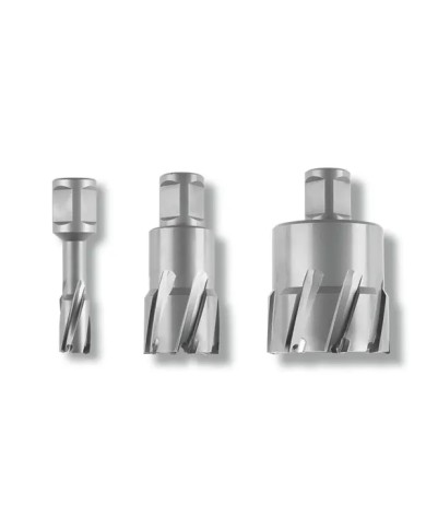 Frese a Corona FEIN per Trapano Magnetico Attacco WELDON Ø 12 - 60 mm Profondità 35 mm | HM ULTRA Frese a Corona FEIN per Trapano Magnetico Attacco WELDON Ø 12 - 60 mm Profondità 35 mm | HM ULTRA