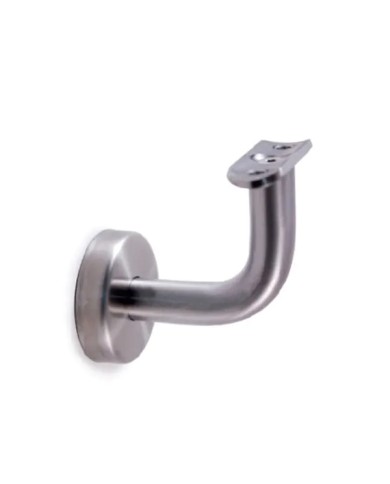 Reggicorrimano a Muro Acciaio Inox FISSO Massiccio, per tubo Ø 33.7 - 42.4 mm | AISI 304 Satinato Reggicorrimano a Muro Acciaio Inox FISSO Massiccio, per tubo Ø 33.7 - 42.4 mm | AISI 304 Satinato