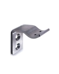 Reggicorrimano INOX a muro, piatto piegato | AISI 304 Reggicorrimano INOX a muro, piatto piegato | AISI 304