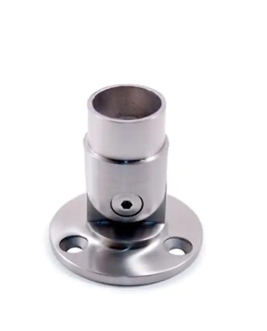 Ancoraggio a Parete Snodato per Corrimano INOX in Tubo Ø 42,4 X 2 mm | AISI316 Satinato Ancoraggio a Parete Snodato per Corrimano INOX in Tubo Ø 42,4 X 2 mm | AISI316 Satinato