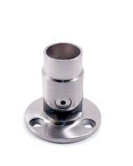 Ancoraggio a Parete Snodato per Corrimano INOX in Tubo Ø 42,4 X 2 mm | AISI316 Satinato Ancoraggio a Parete Snodato per Corrimano INOX in Tubo Ø 42,4 X 2 mm | AISI316 Satinato