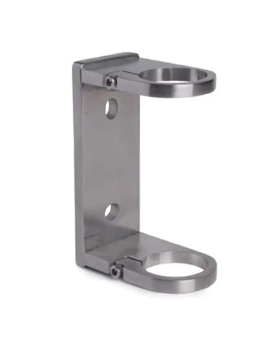 Ancoraggio Laterale INOX a Parete per Tubo Ø 42,4 X 2 mm Passante | AISI316 Satinato Ancoraggio Laterale INOX a Parete per Tubo Ø 42,4 X 2 mm Passante | AISI316 Satinato