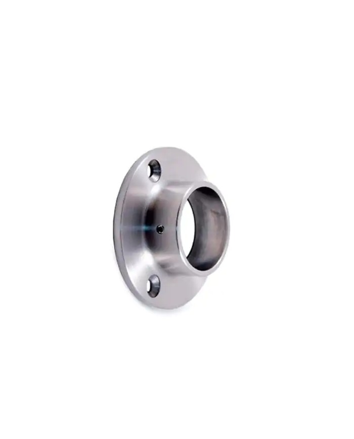 Ancoraggio a Parete per Corrimano INOX in Tubo Ø 33,7 mm | AISI316 Satinato Ancoraggio a Parete per Corrimano INOX in Tubo Ø 33,7 mm | AISI316 Satinato