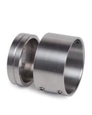 Ancoraggio a Parete INOX per Corrimano in Tubo Ø 42,4 x 2 mm Design | AISI304 Satinato Ancoraggio a Parete INOX per Corrimano in Tubo Ø 42,4 x 2 mm Design | AISI304 Satinato