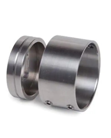 Ancoraggio a Parete per Corrimano in Tubo Ø 33,7 x 2 mm Design | Inox AISI304 Satinato Ancoraggio a Parete per Corrimano in Tubo Ø 33,7 x 2 mm Design | Inox AISI304 Satinato