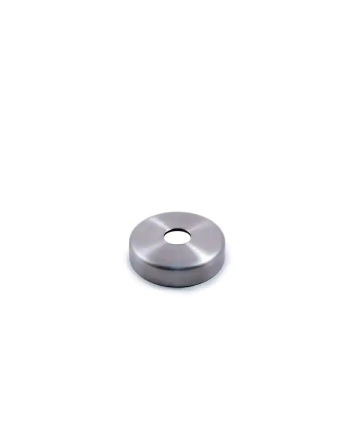 Copriflangia per Tondino Ø 12 mm Esterno Ø 76 mm Altezza 12 mm | Inox AISI304 Satinato Copriflangia per Tondino Ø 12 mm Esterno Ø 76 mm Altezza 12 mm | Inox AISI304 Satinato