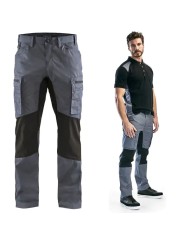 Pantalone da Lavoro BLAKLADER 1459 Estivo STRETCH 145918459499 | Grigio - Nero