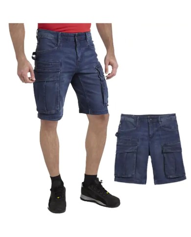 Pantaloncini da Lavoro Jeans DIADORA 702.177655 STONE CARGO Stretch con Tasche laterali Pantaloncini da Lavoro Jeans DIADORA 702.177655 STONE CARGO Stretch con Tasche laterali