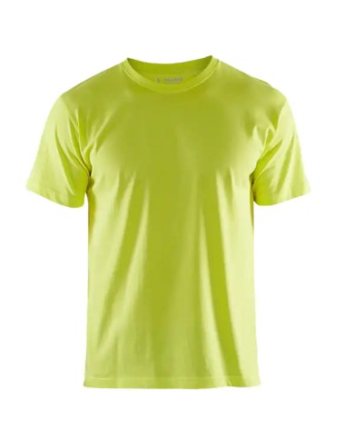Maglietta da Lavoro BLAKLADER 3525 GIALLA 100% COTONE JERSEY 352510423300 Maglietta da Lavoro BLAKLADER 3525 GIALLA 100% COTONE JERSEY 352510423300