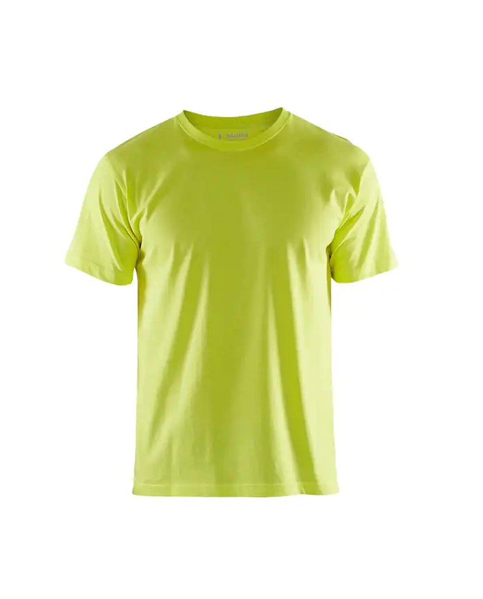 Maglietta da Lavoro BLAKLADER 3525 GIALLA 100% COTONE JERSEY 352510423300