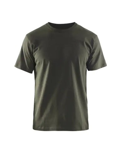 Maglietta da Lavoro BLAKLADER 3525 VERDE OLIVA 100% COTONE JERSEY 352510424500 Maglietta da Lavoro BLAKLADER 3525 VERDE OLIVA 100% COTONE JERSEY 352510424500