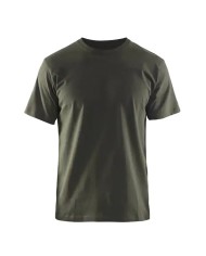 Maglietta da Lavoro BLAKLADER 3525 VERDE OLIVA 100% COTONE JERSEY 352510424500