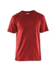 Maglietta da Lavoro BLAKLADER 3525 ROSSA 100% COTONE JERSEY 352510425600