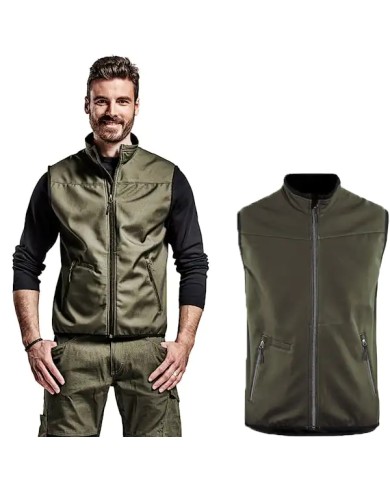 BLAKLADER 3850 Giacca da Lavoro Softshell Leggera GILET Verde Oliva - 385025164599 BLAKLADER 3850 Giacca da Lavoro Softshell Leggera GILET Verde Oliva - 385025164599