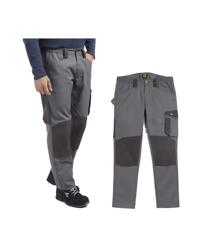 Pantalone da Lavoro Artigiano DIADORA ROCK Performance GRIGIO - 702.160303