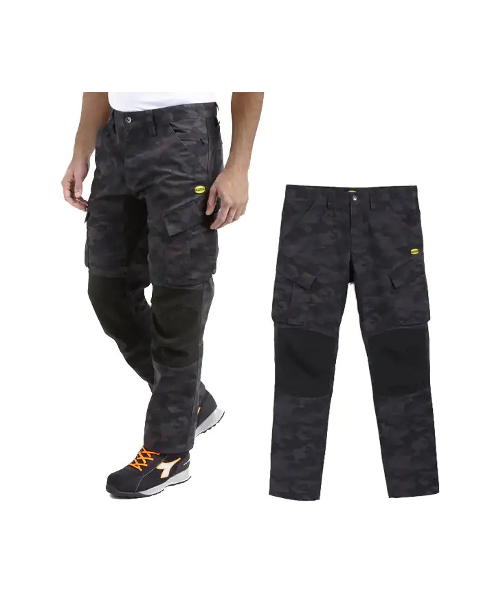 Pantalone da Lavoro Artigiano DIADORA STRETCH CARGO CAMO - 702.173172